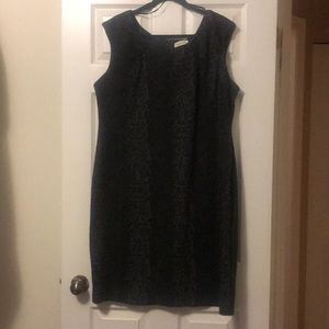 Women’s Calvin Klein Gray Snake Print Dress (18W)